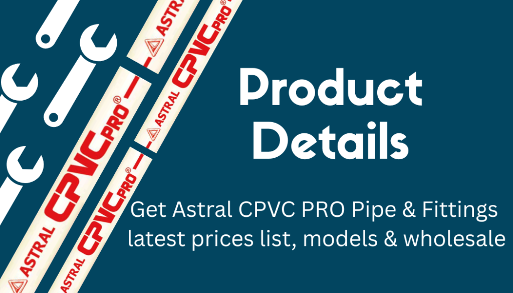 Product details of Astral Pipe Fittings