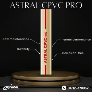 Astral CPVC PRO Pipe & Fittings From Optimal Trading Ltd.